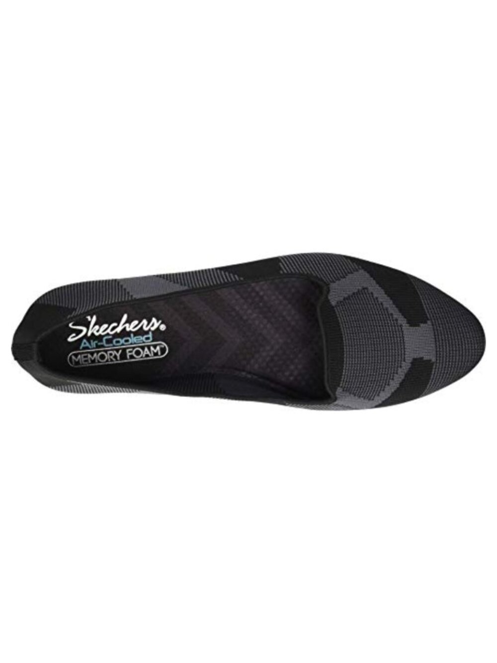 Womens Cleo Sherlock Engineered Knit Loafer Skimmer Ballet Flat - Picture 2 of 3